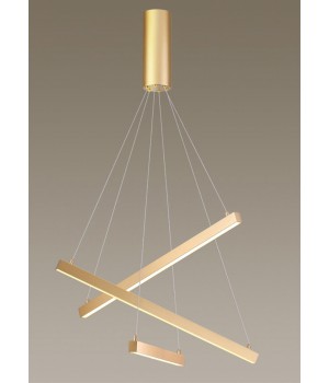 3860/39L L-VISION ODL20 141 золотистый/металл Подвесной светильник LED 3000K 39W 220V COMETA-foto3