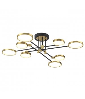 4320/75CL MIDCENT ODL22 167 металл/черный с бронзой Потолочный светильник IP20 LED 65W 2677Лм DENZEL-foto6