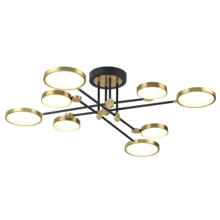 4320/75CL MIDCENT ODL22 167 металл/черный с бронзой Потолочный светильник IP20 LED 65W 2677Лм DENZEL-foto6