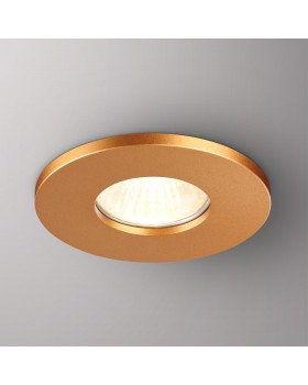 370803 SPOT NT22 286 матовое золото Светильник встраиваемый влагозащищенный IP44 GU10 50W 220V AQUA-foto4