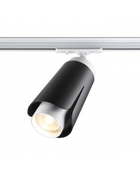 370836 PORT NT22 083 черный Светильник трековый однофазный трехжильный IP20 GU10 9W 220V TULIP-foto10
