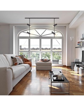 370577 PORT NT19 081 черный Светильник трековый однофазный трехжильный IP20 GU10 2*50W 220V BATRA-foto3