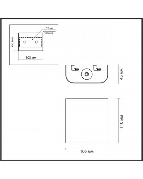 4212/2WL HIGHTECH ODL21 197 золот/металл Настен.светильник IP20 LED 2W 241Лм 3000K MAGNUM-foto2