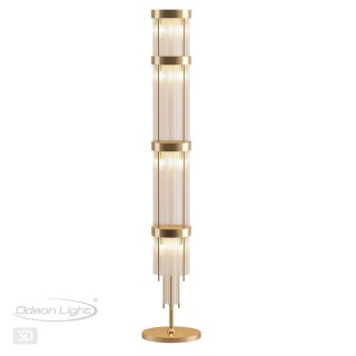 4788/12F HALL ODL21 454 золото/металл/стекло Торшер E14 12*40W YORK-foto5