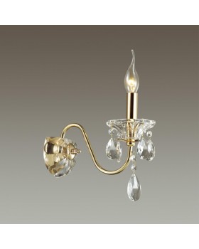 4724/1W CLASSIC ODL20 455 золотой/хрусталь Бра E14 1*40W 220V KUVIA-foto3