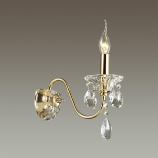 4724/1W CLASSIC ODL20 455 золотой/хрусталь Бра E14 1*40W 220V KUVIA-foto3