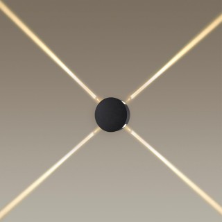 4262/8WL HIGHTECH ODL21 191 черный/металл Настенный светильник IP20 LED 8W 275Лм 3000K BEATA-foto4