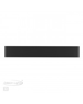 4294/20WL HIGHTECH ODL22 195 черный/металл Настенный светильник IP20 LED 20W 1657Лм 3000K FRAMANT-foto4