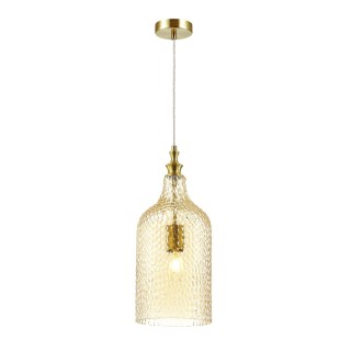 4709/1 PENDANT ODL20 299 янтарный/бронзовый Подвес E27 60W 220V PELO-foto5