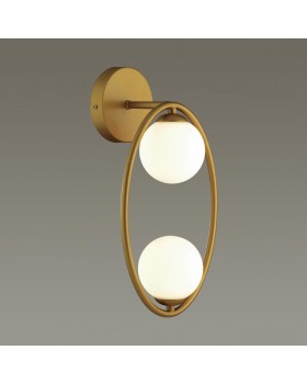 4808/2W MODERN ODL21 399 золотой/белый Бра G9 2*40W SLOTA-foto4