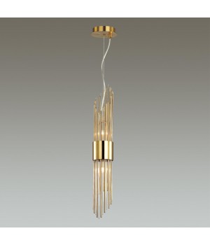 4847/2 HALL ODL21 461 золото/металл/стекло Подвес G9 2*40W FLAMBI-foto4