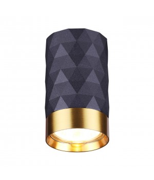 4287/1C HIGHTECH ODL22 263 черный/золотистый/металл Потолочный светильник IP20 LED GU10 max 10W AD ASTRUM-foto4