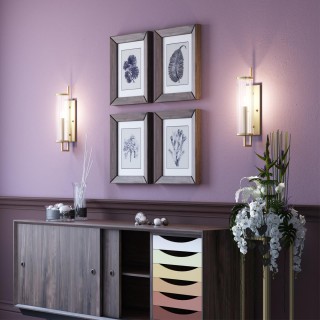 4655/1W COUNTRY ODL20 503 золотой/прозрачный Бра E14 60W 220V RENA-foto3