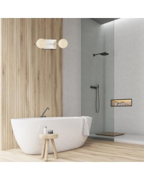 4566/2W VINTAGE LN22 221 хром, белый Бра G9 2*40W 220V ASTRID-foto3