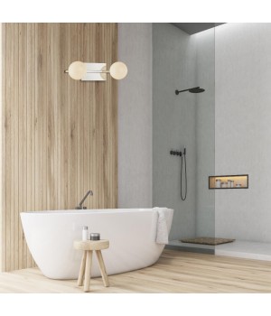 4566/2W VINTAGE LN22 221 хром, белый Бра G9 2*40W 220V ASTRID-foto3