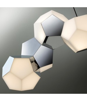 4304/36CL HIGHTECH ODL22 213 хром Потолочный светильник IP20 LED 36W 2160Лм IP20 4000K BINGO-foto6