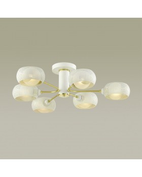 4531/6C MODERNI LN21 137 белый, матовое золото Люстра потолочная E14 6*40W 220V NOELLE-foto3
