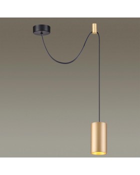 3898/1 L-VISION ODL20 225 черный/золотистый/металл Подвеной св-к с доп. креплением GU10 50W LUCAS-foto3