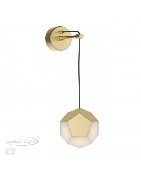 4305/7WL HIGHTECH ODL22 213 золото Настенный светильник LED 7W 420Лм IP20 BINGO-foto4