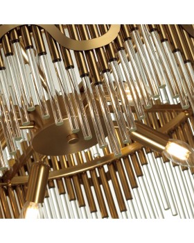 4983/8 HALL ODL22 443 бронзовый/стекло Люстра E14 8*40W SAVIKIA-foto5