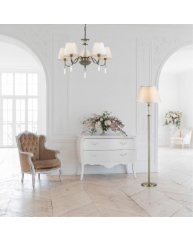 4408/5 CLASSI LN19 091 античная бронза Люстра E14 5*40W 220V KIMBERLY-foto5