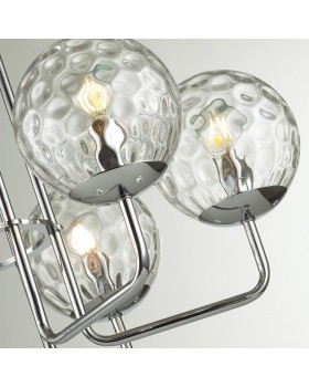 4982/6C MODERN ODL22 323 хром/прозрачный/стекло Люстра потолочная E14 6*40W VERASA-foto7