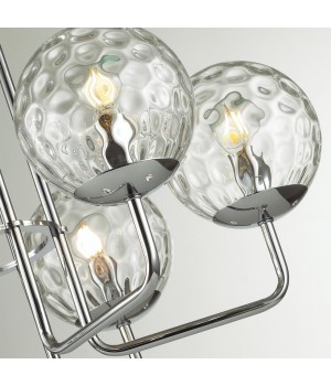 4982/6C MODERN ODL22 323 хром/прозрачный/стекло Люстра потолочная E14 6*40W VERASA-foto7