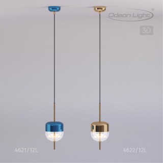 4621/12L L-VISION ODL19 027 синий/прозрачный Подвес LED 12W LARUS-foto4