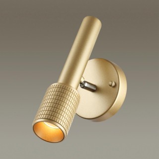 4237/1W HIGHTECH ODL21 233 золотист/металл Настенный св-ник выкл на плафоне IP20 LED GU10 max 10W MEHARI-foto4