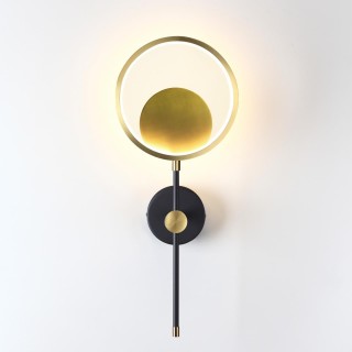 4322/15WL MIDCENT ODL22 167 металл/черный с бронзой Настенный светильник IP20 LED 15W 957Лм 3000K DENZEL-foto6