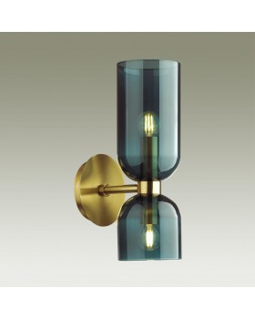 4803/2W MIDCENT ODL21 339 бронзовый/синий Бра с выкл. E14 2*60W ORINOCO-foto4