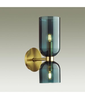 4803/2W MIDCENT ODL21 339 бронзовый/синий Бра с выкл. E14 2*60W ORINOCO-foto4