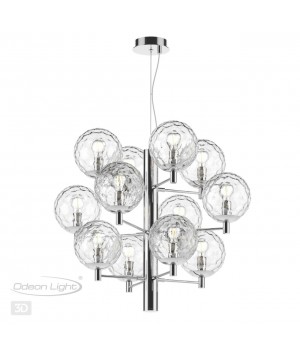 4982/12 MODERN ODL22 323 хром/прозрачный/стекло Люстра E14 12*40W VERASA-foto5