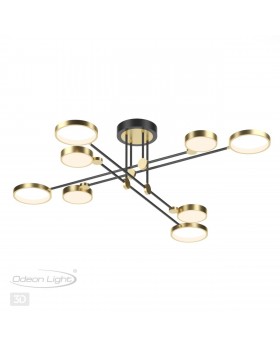 4320/75CL MIDCENT ODL22 167 металл/черный с бронзой Потолочный светильник IP20 LED 65W 2677Лм DENZEL-foto5