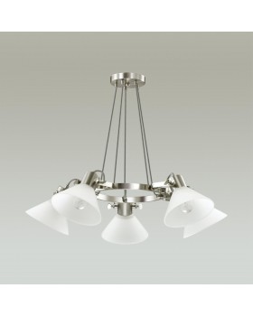 3707/5 MODERNI LN18 189 никель Люстра E14 5*60W 220V EFFI-foto4