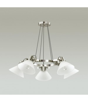 3707/5 MODERNI LN18 189 никель Люстра E14 5*60W 220V EFFI-foto4