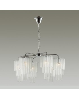 4920/6 MODERN ODL22 329 хром/прозрач./матов./стекло Люстра E27 6*60W PAPITA-foto4