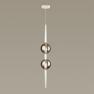 4683/2 PENDANT ODL20 356 белый /дымчатый Подвес G9 2*5W 220V LAZIA-foto4
