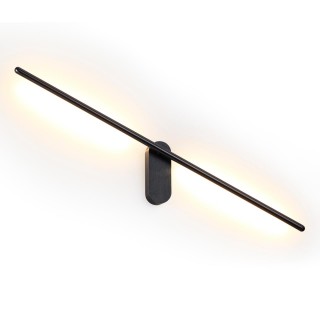 3858/12WB HIGHTECH ODL19 119 черный Настенный светильник LED 12W 710Лм 3000К 220V MILL-foto5