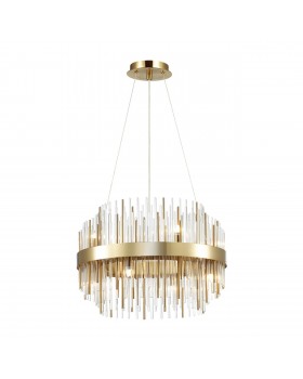 4639/8 HALL ODL20 473 золотой/металл/стекло Люстра G9 8*40W 220V IDA-foto6