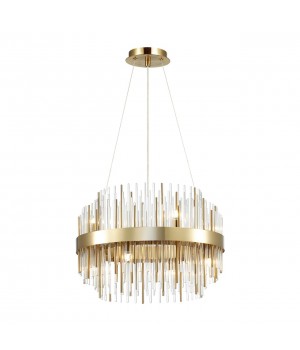 4639/8 HALL ODL20 473 золотой/металл/стекло Люстра G9 8*40W 220V IDA-foto6