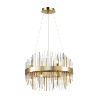 4639/8 HALL ODL20 473 золотой/металл/стекло Люстра G9 8*40W 220V IDA-foto6