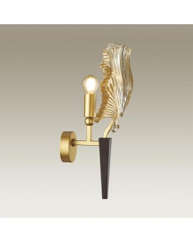 4870/1W HALL ODL_EX22 51 золотой/чёрный/стекло Бра E14 1*40W VENTAGLIO-foto7