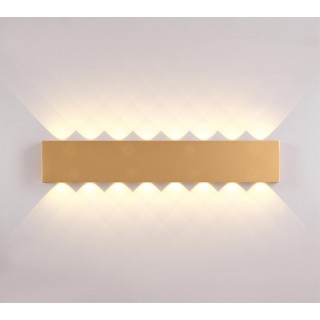 3893/16WL HIGHTECH ODL20 153 золотистый/металл Настенный светильник LED 3000K 16W 220V MAGNUM-foto5