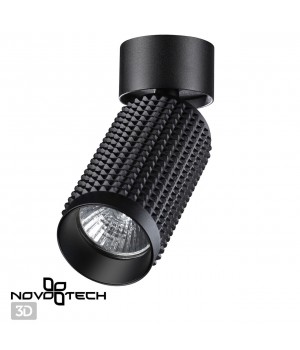 370751 OVER NT21 213 черный Светильник накладной IP20 GU10 50W 220V MAIS-foto4