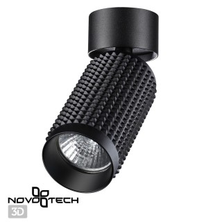 370751 OVER NT21 213 черный Светильник накладной IP20 GU10 50W 220V MAIS-foto4