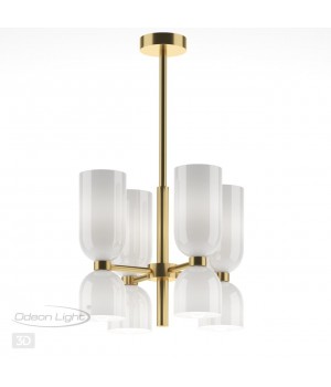 4798/8 MIDCENT ODL21 401 бронзовый/белый Люстра E14 8*60W ORINOCO-foto5