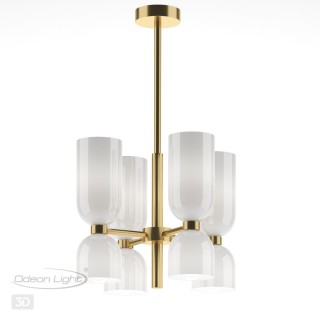 4798/8 MIDCENT ODL21 401 бронзовый/белый Люстра E14 8*60W ORINOCO-foto5