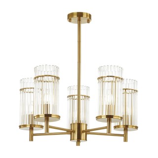 4809/5 MIDCENT ODL21 477 бронзовый/прозрачный Люстра E14 5*60W FORMIA-foto4