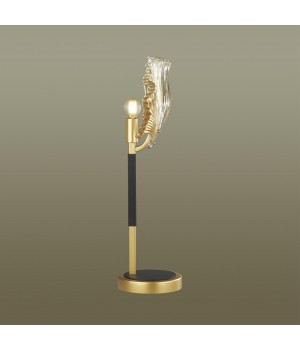 4870/1T HALL ODL_EX22 51 золотой/чёрный/стекло Настольная лампа E14 1*40W VENTAGLIO-foto7